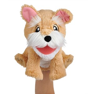 عروسک نمایشی پاپت سخنگو هوشمند سگ پپر Plush Puppets - Pepper the Puppy_اسباب بازی