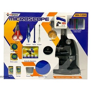 میکروسکوپ مدیک همراه با پایه موبایل مدل Medic Microscope MH-1200_اسباب بازی