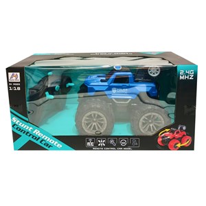 ماشین کنترلی شارژی آفرود پلیس مقیاس 1:18_اسباب بازی