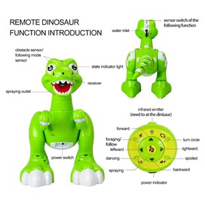 ربات اسباب بازی دایناسور کنترلی دودزا Dinosaure_اسباب بازی