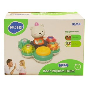 اسباب بازی درام خرس هولی تویز مدل Hola Toys E8993_اسباب بازی