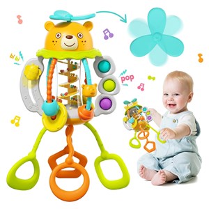 اسباب‌ بازی جغجغه آویزی هولی تویز طرح خرس مدل Hola Toys HE7916_اسباب بازی