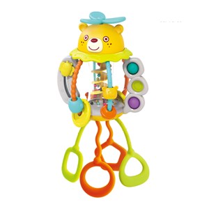 اسباب‌ بازی جغجغه آویزی هولی تویز طرح خرس مدل Hola Toys HE7916_اسباب بازی