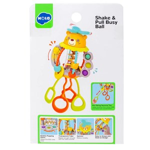 اسباب‌ بازی جغجغه آویزی هولی تویز طرح خرس مدل Hola Toys HE7916_اسباب بازی