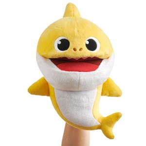 عروسک نمایشی پاپت سخنگو هوشمند بیبی شارک زرد Baby Shark