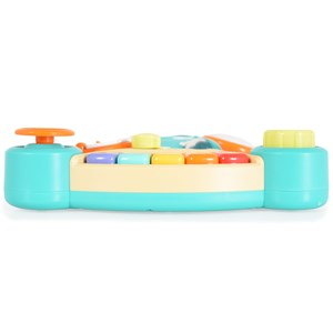 اسباب بازی دو کاره پیانو و جغجغه طرح دایناسور هولی تویز مدل Hola Toys HE8976_اسباب بازی