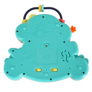 اسباب بازی دو کاره پیانو و جغجغه طرح دایناسور هولی تویز مدل Hola Toys HE8976_اسباب بازی