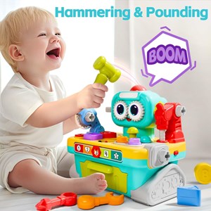اسباب بازی میز ابزار ربات هولی تویز مدل Hola Toys HE8975_اسباب بازی