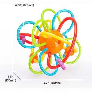 جغجغه دندانگیر لانه زنبور هولی تویز مدل Hola Toys 1106B_اسباب بازی