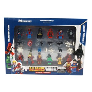 اکشن فیگور لگو 12 عددی انتقام جویان و لیگ عدالت_اسباب بازی