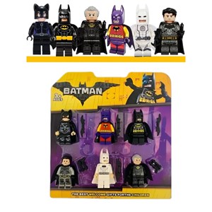 اکشن فیگور لگو بتمن مجموعه 6 عددی_اسباب بازی