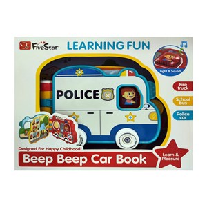 اسباب بازی کتاب موزیکال طرح ماشین مشاغل مدل فایو استار Five Star_اسباب بازی