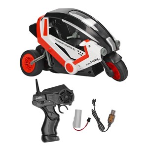 اسباب بازی موتور سیکلت 3 چرخ کنترلی شارژی نارنجی مقیاس 1:8 TRICYCLE STUNT_اسباب بازی