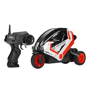 اسباب بازی موتور سیکلت 3 چرخ کنترلی شارژی نارنجی مقیاس 1:8 TRICYCLE STUNT_اسباب بازی