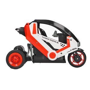 اسباب بازی موتور سیکلت 3 چرخ کنترلی شارژی نارنجی مقیاس 1:8 TRICYCLE STUNT_اسباب بازی