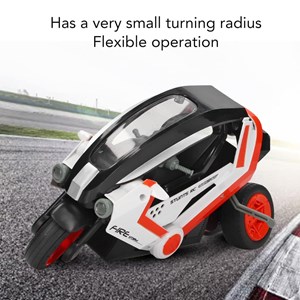 اسباب بازی موتور سیکلت 3 چرخ کنترلی شارژی نارنجی مقیاس 1:8 TRICYCLE STUNT_اسباب بازی
