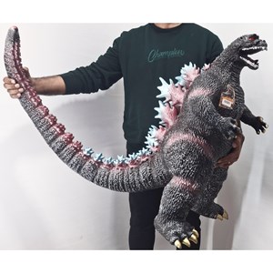 اکشن فیگور گودزیلا سایز بزرگ جنس سیلیکون قد 90 سانتی متر_اسباب بازی