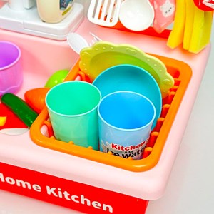 اسباب بازی سینک ظرفشویی به همراه اجاق گاز HOME KITCHEN_اسباب بازی