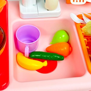 اسباب بازی سینک ظرفشویی به همراه اجاق گاز HOME KITCHEN_اسباب بازی