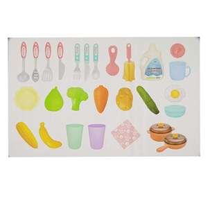 اسباب بازی سینک ظرفشویی به همراه اجاق گاز HOME KITCHEN_اسباب بازی