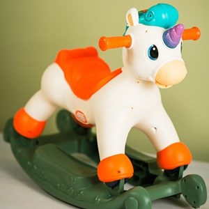 راکر یونی کورن موزیکال 3 کاره هولی تویز مدل Hola Toys HE898800_اسباب بازی