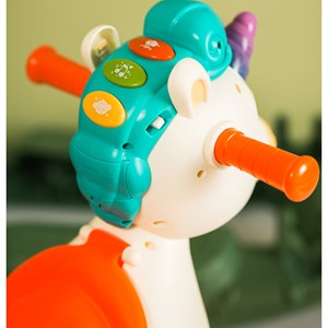 راکر یونی کورن موزیکال 3 کاره هولی تویز مدل Hola Toys HE898800_اسباب بازی