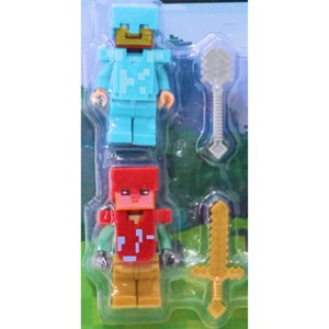 اکشن فیگور لگو مدل ماینکرافت مجموعه 6 عددی MINECRAFT_اسباب بازی