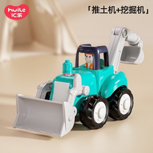 اسباب بازی کامیون های ساخت و ساز هولی تویز مجموعه 3 عددی Hola Toys _اسباب بازی