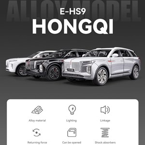 اسباب بازی ماشین فلزی هونگ چی مقیاس 1:24 مدل HONGQI E-HS9_اسباب بازی