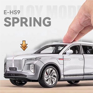 اسباب بازی ماشین فلزی هونگ چی مقیاس 1:24 مدل HONGQI E-HS9_اسباب بازی