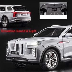 اسباب بازی ماشین فلزی هونگ چی مقیاس 1:24 مدل HONGQI E-HS9_اسباب بازی