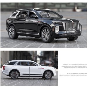اسباب بازی ماشین فلزی هونگ چی مقیاس 1:24 مدل HONGQI E-HS9_اسباب بازی