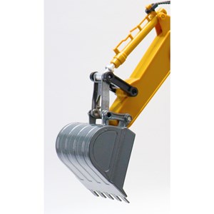 اسباب بازی بیل مکانیکی کنترلی بزرگ مقیاس 1:14 مدل EXCAVATOR LOADER NAN HONG 9916_اسباب بازی