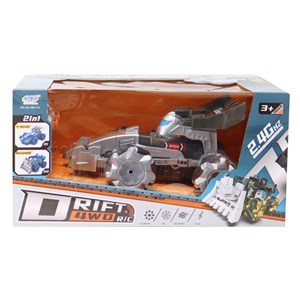 ماشین کنترلی مسابقه ای تبدیل شونده به بولدوزر_اسباب بازی