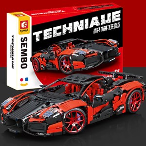 لگو تکنیک ماشین کنترلی شارژی 1827 قطعه با مقیاس 1:10 مدل 701026 SEMBO Technical_اسباب بازی