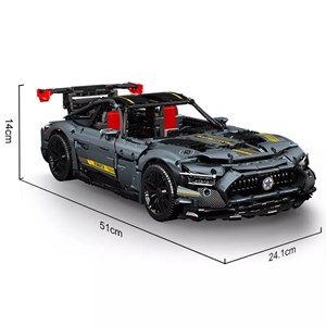 لگو تکنیک ماشین مسابقه ای 2872 قطعه با مقیاس 1:8 مدل Mould King 13123 Technik Sports Car Model_اسباب بازی