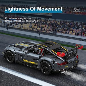 لگو تکنیک ماشین مسابقه ای 2872 قطعه با مقیاس 1:8 مدل Mould King 13123 Technik Sports Car Model_اسباب بازی
