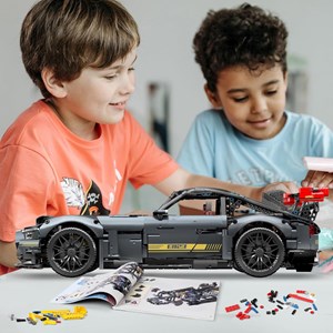 لگو تکنیک ماشین مسابقه ای 2872 قطعه با مقیاس 1:8 مدل Mould King 13123 Technik Sports Car Model_اسباب بازی