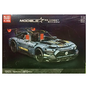لگو تکنیک ماشین مسابقه ای 2872 قطعه با مقیاس 1:8 مدل Mould King 13123 Technik Sports Car Model_اسباب بازی