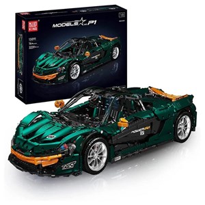 لگو تکنیک ماشین مسابقه ای 3268 قطعه با مقیاس 1:8 مدل Mould King 13091 Technik Sports Car Model_اسباب بازی