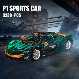 لگو تکنیک ماشین مسابقه ای 3268 قطعه با مقیاس 1:8 مدل Mould King 13091 Technik Sports Car Model_اسباب بازی