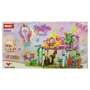 لگو فرندز خانه ویلایی با بالون 543 قطعه مدل WOMA TOY C0257_اسباب بازی