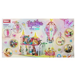 لگو فرندز خانه ویلایی با بالون 543 قطعه مدل WOMA TOY C0257_اسباب بازی