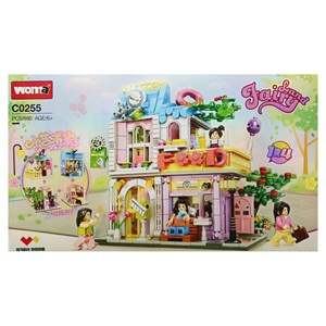 لگو فرندز ساختمان دو طبقه 880 قطعه مدل WOMA TOY C0255_اسباب بازی