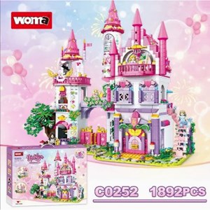 لگو فرندز قصر بزرگ 1892 قطعه مدل WOMA TOY C0252_اسباب بازی