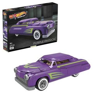 لگو تکنیک ماشین مسابقه ای هات ویلز 671 قطعه مدل Hot Wheels Mega PURPLE PASSION_اسباب بازی