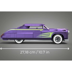 لگو تکنیک ماشین مسابقه ای هات ویلز 671 قطعه مدل Hot Wheels Mega PURPLE PASSION_اسباب بازی