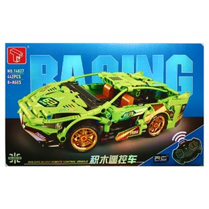 لگو تکنیک ماشین کنترلی شارژی 442 قطعه رنگ سبز مدل TA GAOLE T4027_اسباب بازی