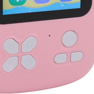 دوربین عکاسی و فیلمبرداری دیجیتال کودک با چاپ فوری حرارتی طرح خرگوش صورتی_اسباب بازی