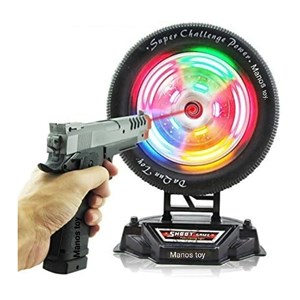 تفنگ اسباب بازی لیزری سیبل دار مدل sharp shooter_اسباب بازی